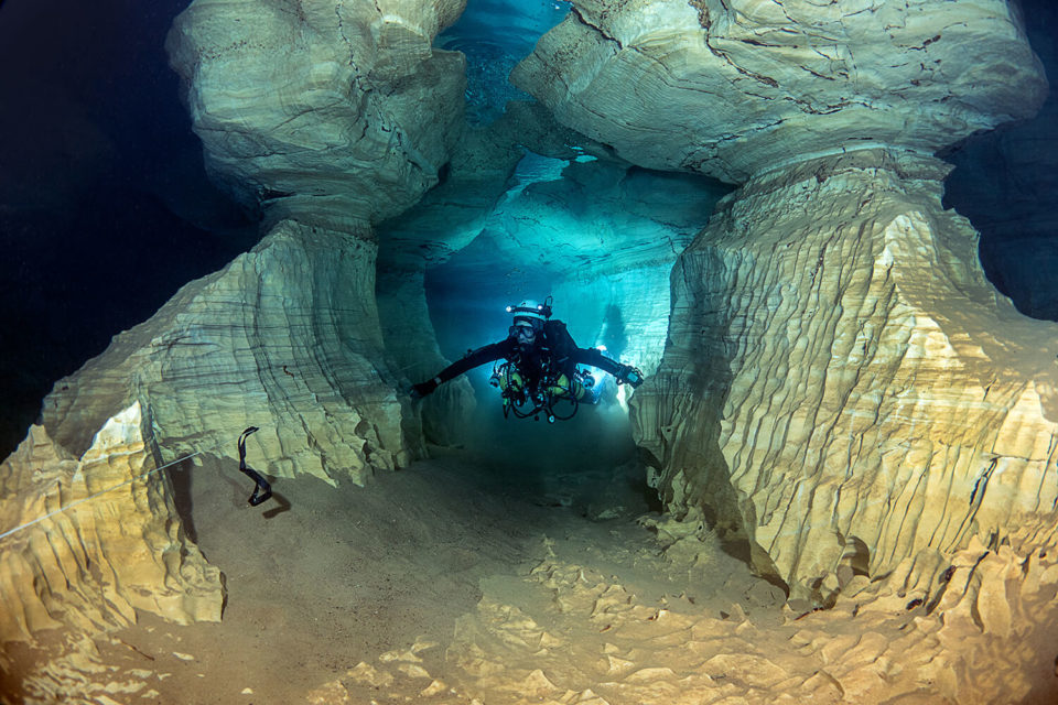 Source de Glane PLONGEE SOUTERRAINE