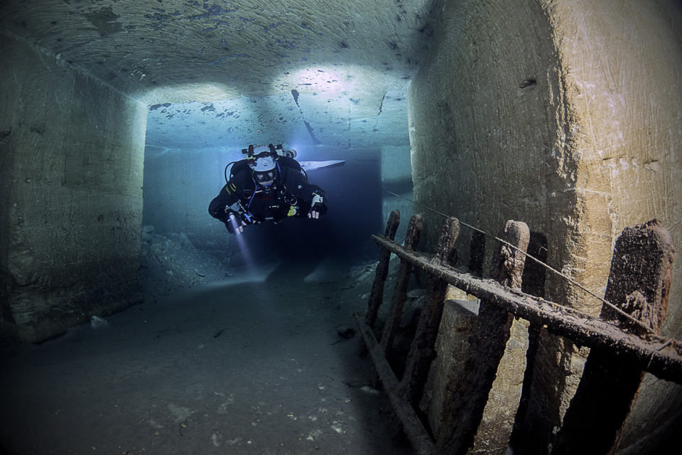 SAINT ANDRE DE CUBZAC PLONGEE CARRIERES